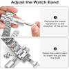 Professional Watchband Removal Tool Kits For Easy Adjusting And Replacing Watch Straps With Stable Metal Construction