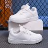 Children's Six One Little White Shoes Spring and Summer New Boys and Girls Mesh Breathable White Sneakers Student Campus Running Shoes