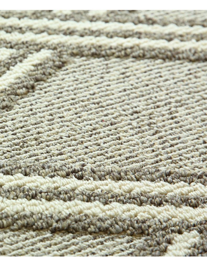Nordic Style Luxury Entrance Mat - High-End, Non-Slip, Wear-Resistant Dust and Sand Scraper for Hallway and Living Room.