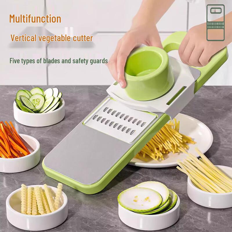 Multi-functional Kitchen Vegetable Slicer & Shredder