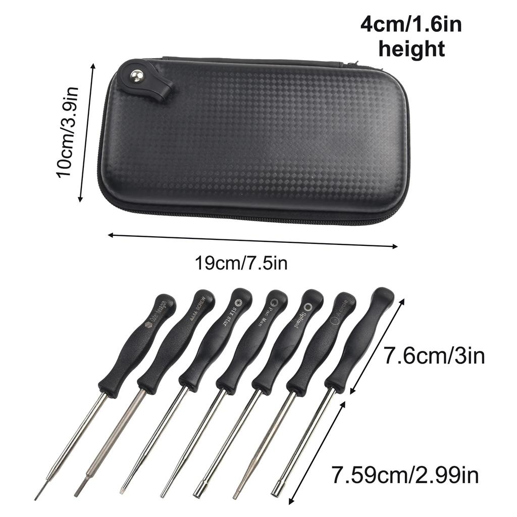 14Pcs Carburetor Adjusting Tool Screwdriver Socket Wrench Cleaning Brush Set For Chainsaw Eater Trimmer With Storage Bag