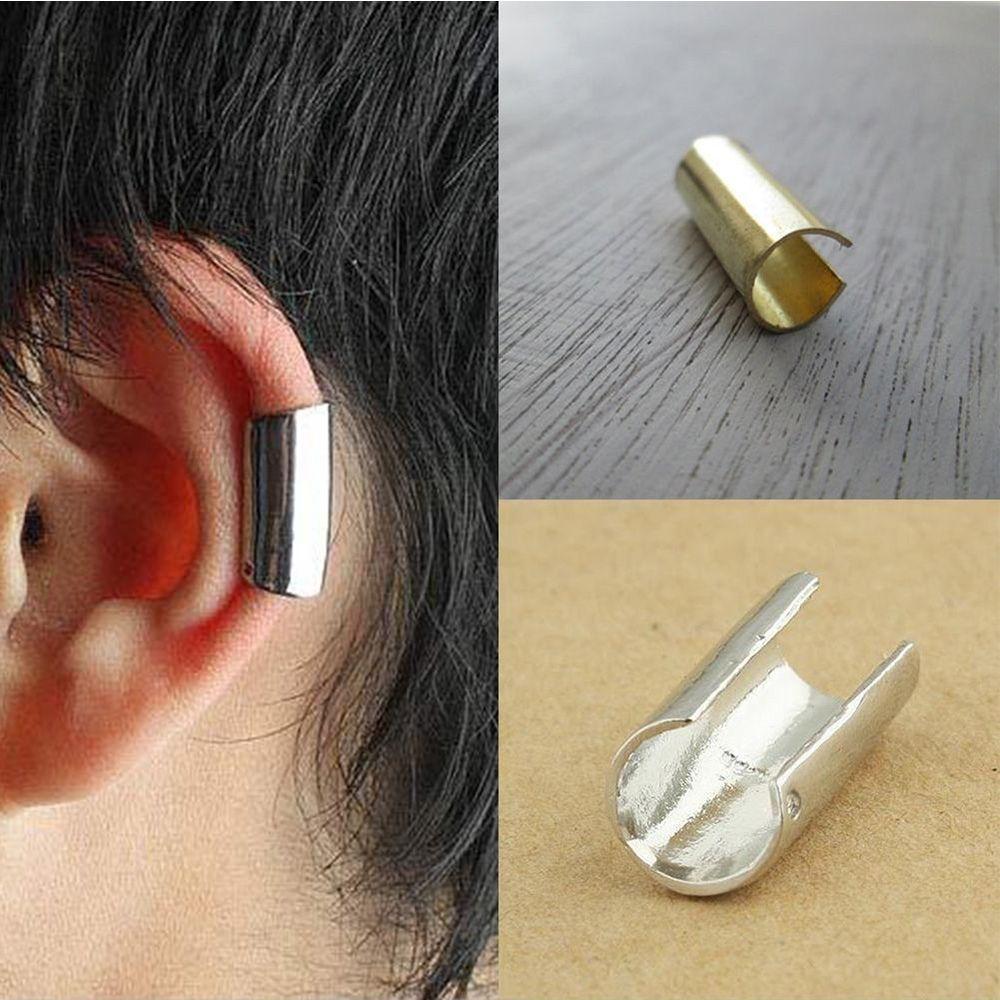 Jewelry Ornament Punk Stainless Steel Trend Fashion Ear Clip Circular Clip Earrings Stud Earrings