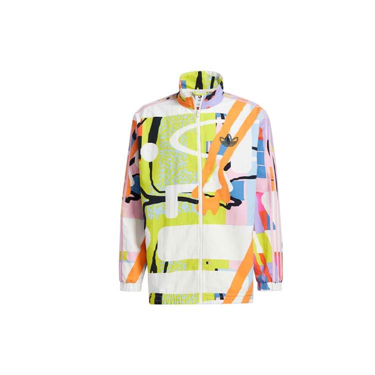 adidas originals Love Unites Wb Graffiti Sports Jacket Couple Style Men s H43971 XL
