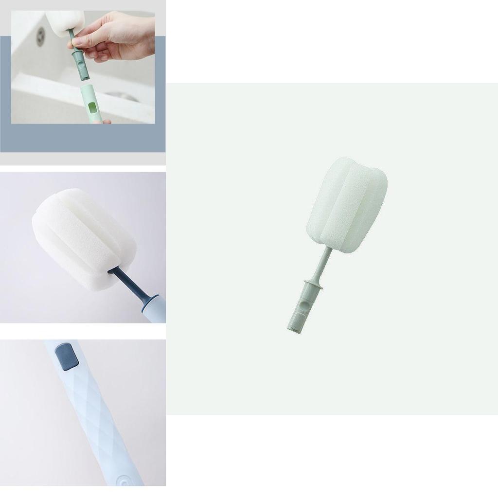 High-quality Long Handle Sponge Cleaning Brush For Mugs And Bottles Easy To Store