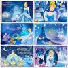 BEPAN Cenário de Decoração de Festa Temática Castelo da Princesa Cinderela Personalizável Decoração para Festa de Aniversário Infantil Chá de Bebê Adereços