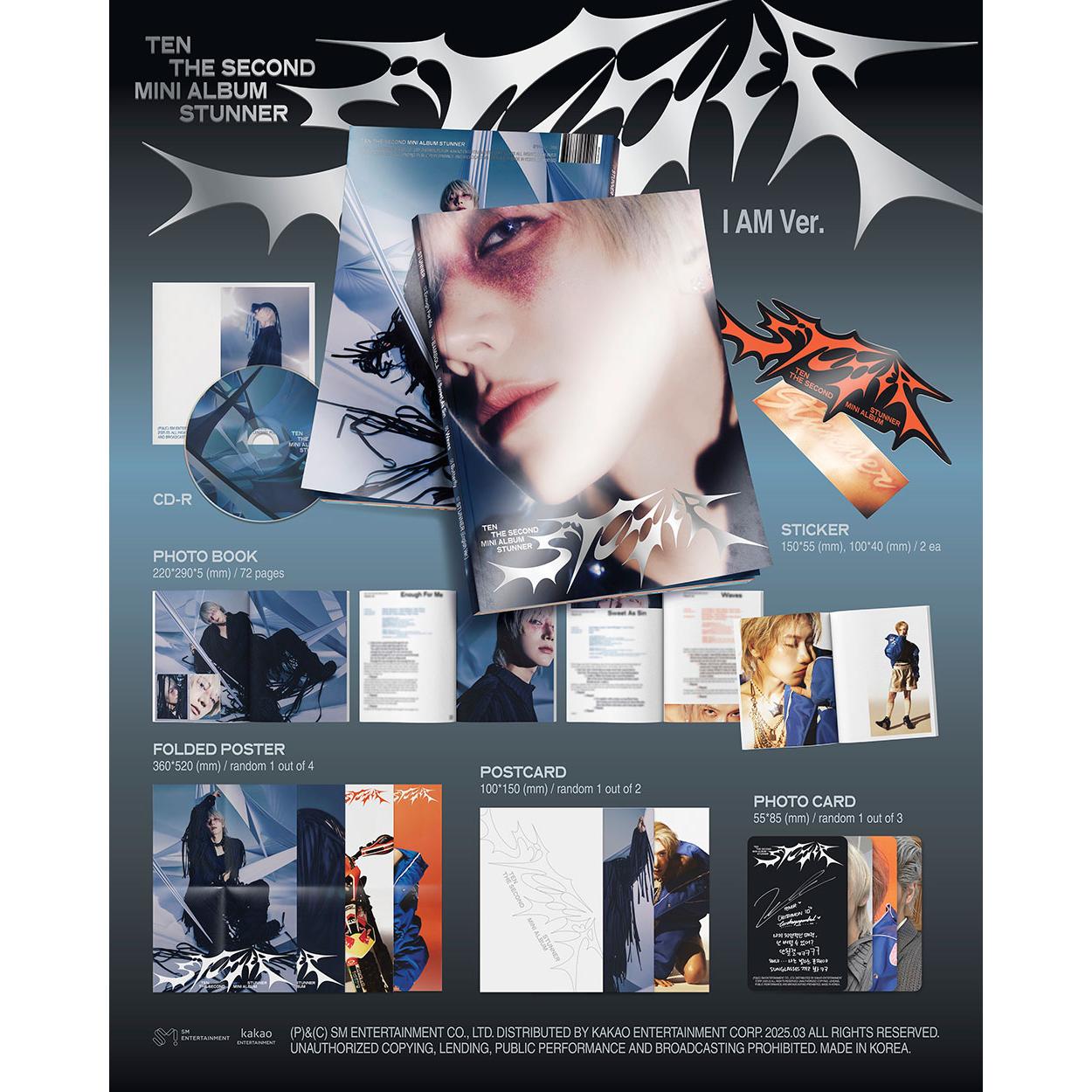 (Я ЕСТЬ / ТЫ ЕСТЬ вер.) ДЕСЯТЬ (WayV) [STUNNER] 2-й мини-альбом I AM (PHOTO BOOK VER.)