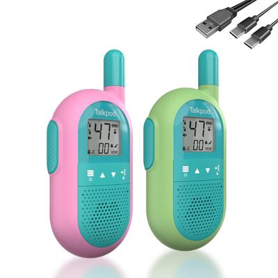 With Talkpod Rechargeable Compliant with Ministry of Internal Affairs and Communications Technical Standards "Popular Kids" Low-Power Walkie-Talkie,