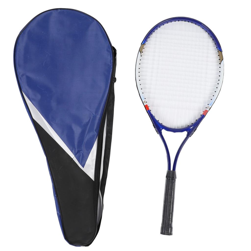 27 Inch Tennis Racket for Adults Teens Aluminum Alloy Nylon Recreational Tennis Racquet with Racket Bag for Beginners