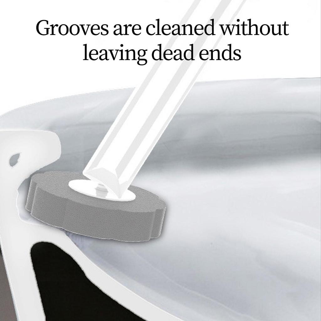 Bathroom Cleaning - Powerful Toilet Scrubber for Deep Clean
