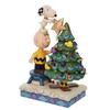 JIM SHORE Snoopy Charlie Brown Decoration 6010321 & <Christmas>