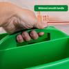 6Pcs Stacking Storage Basket With Handle Space Saving Organiser Box For School Office Supplies Kitchen Organization