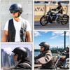 Motorcycle Helmet Carbon Fibre Moto Helmet Retro Half Helmet ECE DOT Approved Capacete De Moto Cycling Motorcycle Equipments