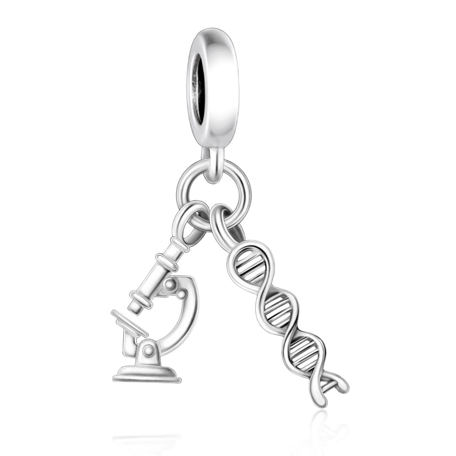 

FC Jewelry Fit Original Pan Charm Bracelet 925 Silver She Believed She Could Teeth Toothbrush Dentist Bead For Making Berloque