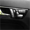 Door Panel Trim Strip Sticker Compatible for Mercedes Benz E Class Coupe W207 C207 W20 E200 E260 E300 E350 2009-2016 Carbon/Silver Car Styling