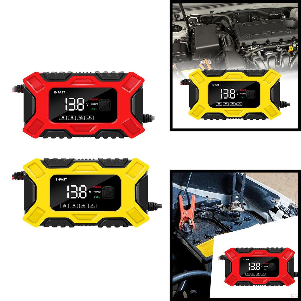 Smart Car Battery Charger Trickle for Boats