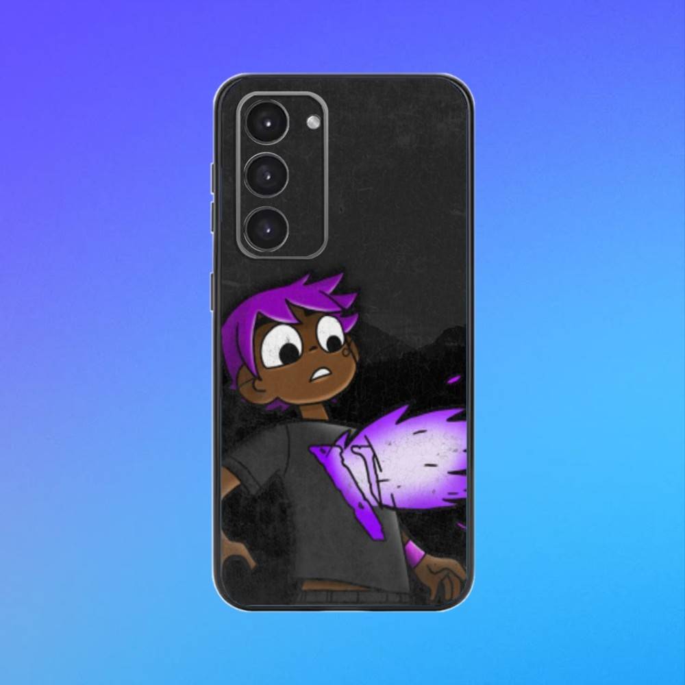 Rapper Lil Uzi V-Vert Phone Case For Samsung A73,A72,A71,A70,A53,A52,A51 Black Soft Case