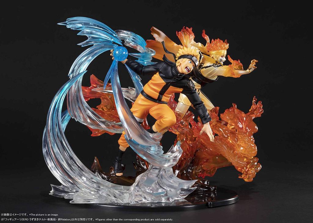 TAMASHII NATIONS Figuarts ZERO NARUTO Uzumaki Naruto Shippuden Kizuna Relation Approximately 190mm PVC ABS Complete Figure & Pre-painted