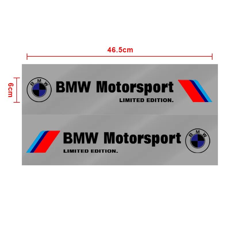 2 Stück Auto Seitentür Aufkleber Plakette Abziehbild Dekoration Emblem Für BMW 3er 5er 7er e46 e90 e60 Z4 X3 X4 X5 Autozubehör