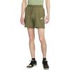 Nike Solid Color Minimalistic French Terry Casual Shorts Olive Green Men's DQ4596-222