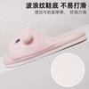 Cute Cartoon Home Thickened Warm Plush Soft Bottom Open Cat Cotton Slippers Couple