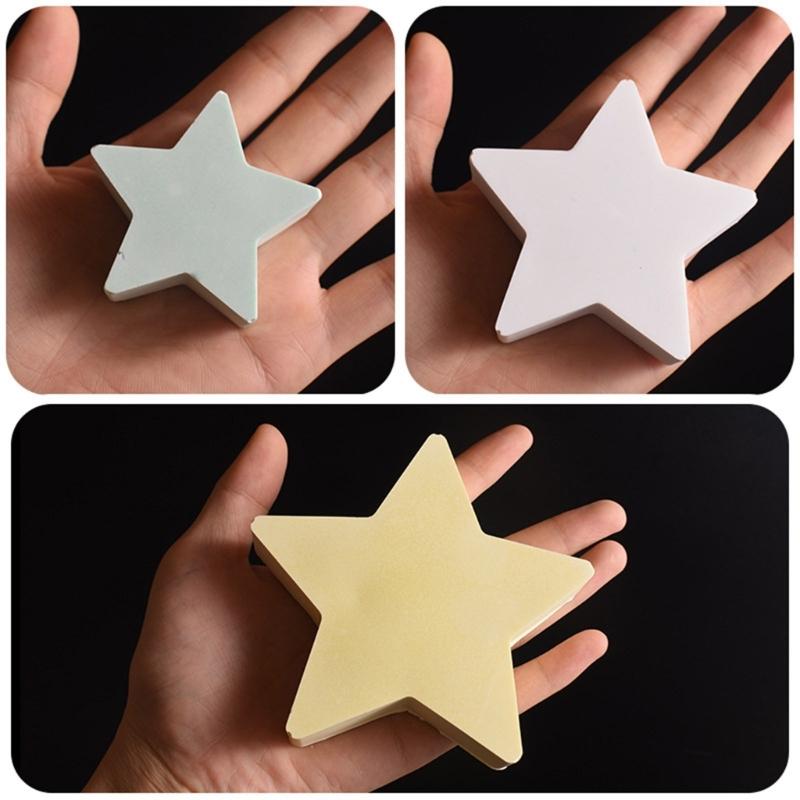 3dílné pevné silikonové formy na vánoční svícny a sádrové formy s kreativními tvary