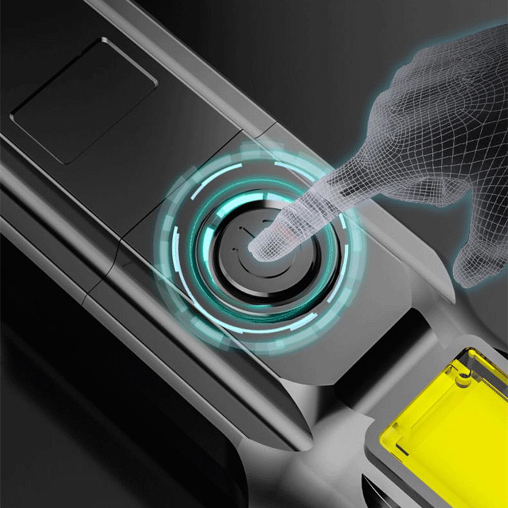 Flashlight Torch ABS Accessories Black LED Most Powerful