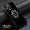 Bitcoin BTC Stylish cool design Phone Case For iPhone 16 15 14 13 12 11 Plus Pro Max  High-end Luxury Magsafe Sheepskin