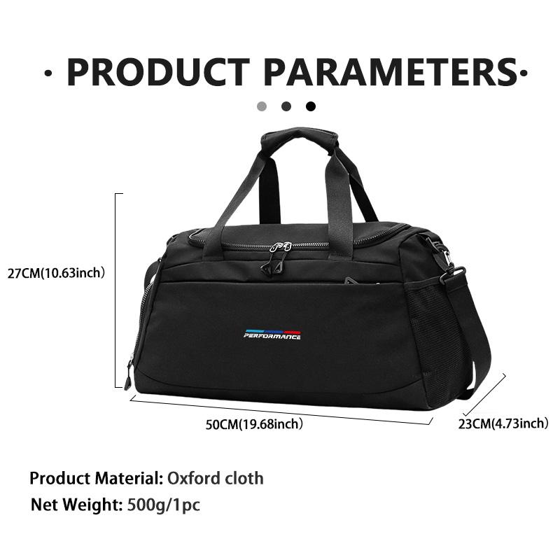 XWDS7 For BMW Car Logo Fitness Enthusiast Organiser Oxford Cloth Travel Storage Bag 1 2 3 5 7 Series X1 X2 X3 X4 X5 X6 G20 G30 G11 G12
