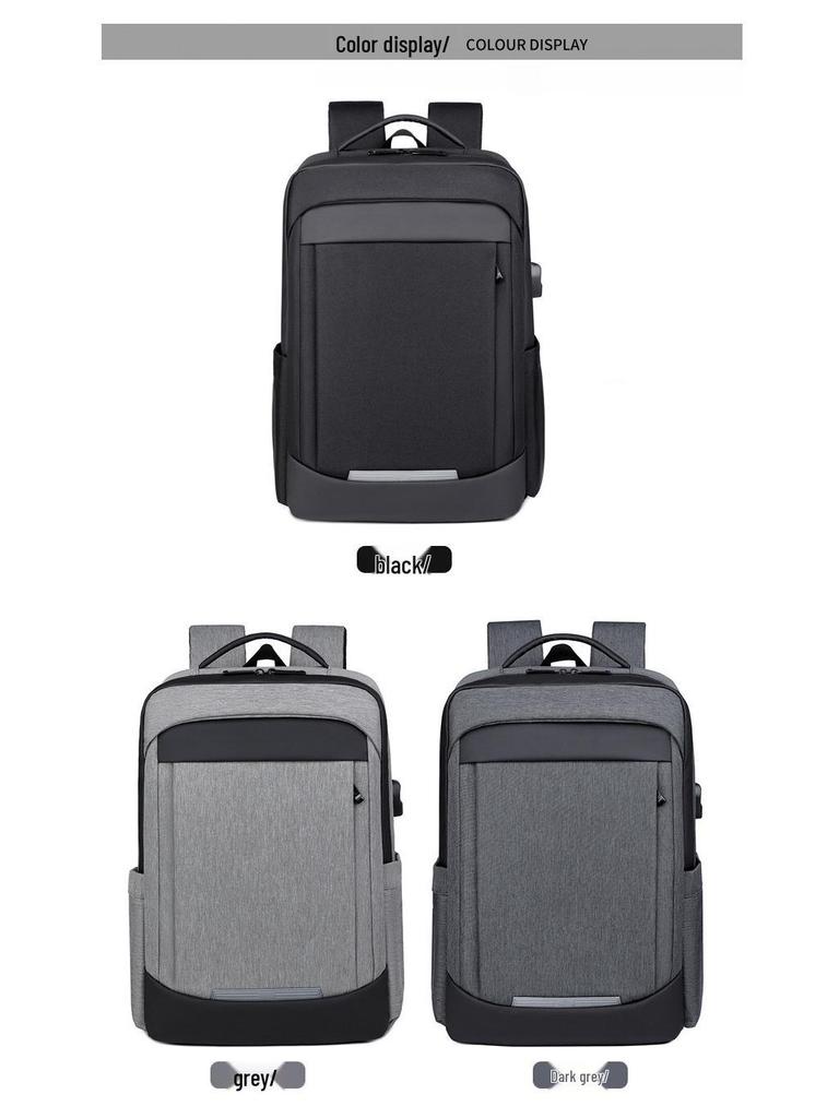 Customizable Double Shoulder Laptop Backpack - Quality Multi-Compartment Schoolbag for Students and Commuters
