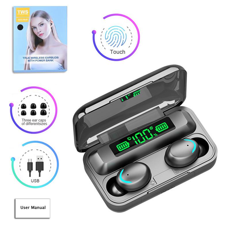 

Спортивные беспроводные наушники Bluetooth HiFi стереогарнитуры для музыки Bluetooth наушники шумоподавление водонепроницаемые вкладыши