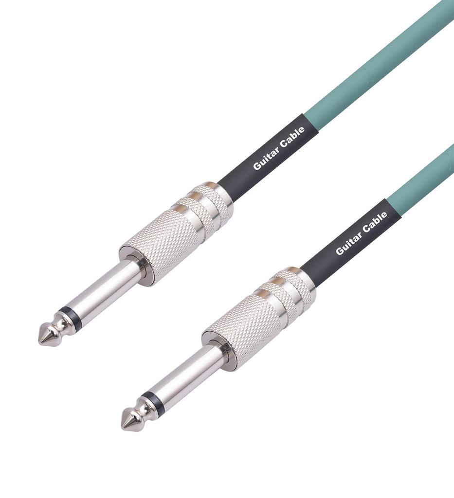 Double-Shielded 6.35mm Mono Electric Guitar Audio Cable