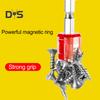 Magnetizer Ring for Screwdriver Bits Instant Magnetization Removable Magnetic Driver Screw Catcher Stainless Steel Magnetic Driver Tool for Screws