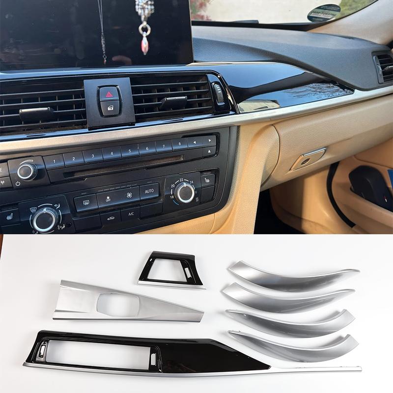 3 4 Series 3GT F30 F31 F32 F34 F36 BMW Replacement Car Interior Trims Dashboard Door Cover 7-piece set