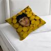 MMilo J Singer Square Pillow Cover Decorative Throw Pillow Case for Sofa Couch Bed Home Car Living Room Decoration