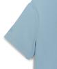 Emelbi Women'S Small Bunny Graphic Slim Semi-Crop Short Sleeve T-Shirt La (Mg.Blue)