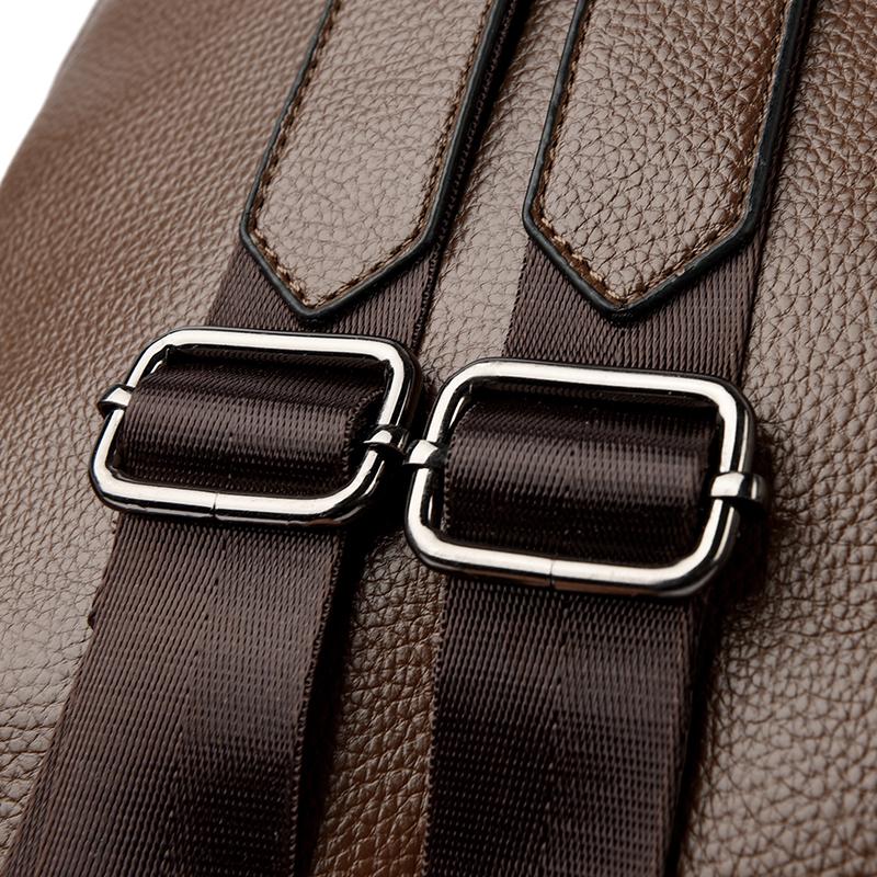 Women's Multi-functional Leather Backpack Retro Leather Shoulder Bag Large Capacity Backpack for Daily Commute and Weekend Outings and Travel