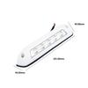 12V RV LED Awning Porch Light 6000K Waterproof RV Van Camper Exterior Lamp 8W Display Wide Lights 10LED Universal RV Accessories