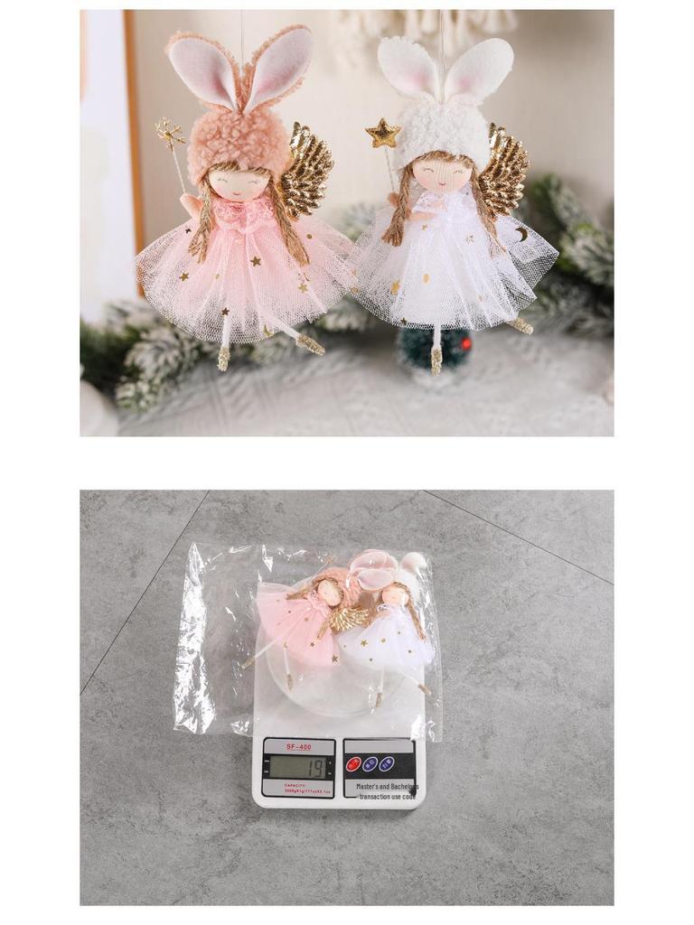 Charming Angel Tulle Skirt Christmas Tree Pendant