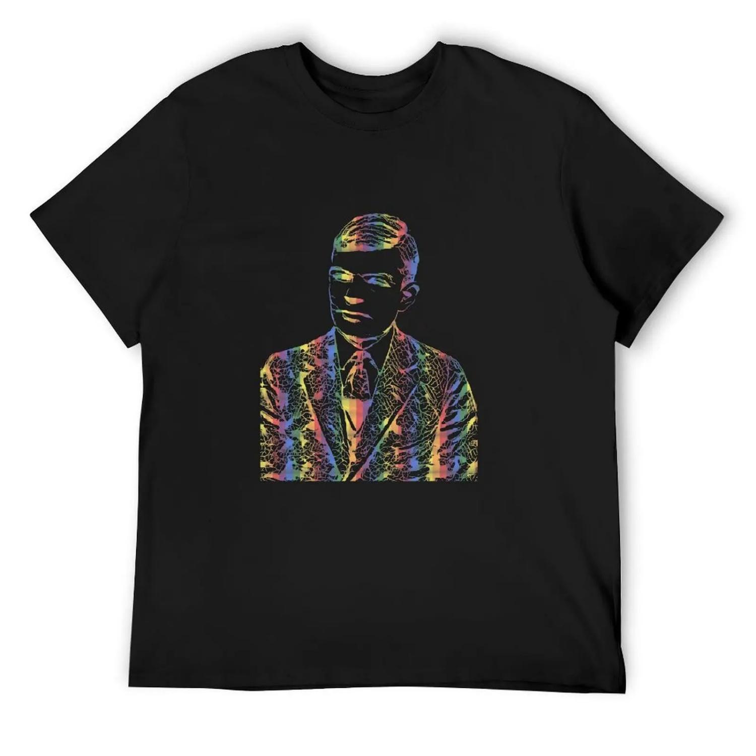 Alan Turing Pride T-Shirt baggy shirts blacks gifts for boyfriend Anime t-shirt mens clothes S