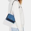 New COACH Klare Cross Grain Leather Shoulder Bag, Crossbody Bag Mini Women's Blue CF376-SVOCC