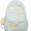 Schoolbag High Value Ins Niche Star Schoolbag Junior High School Girl High School College Student Backpack 1011 New Backpack
