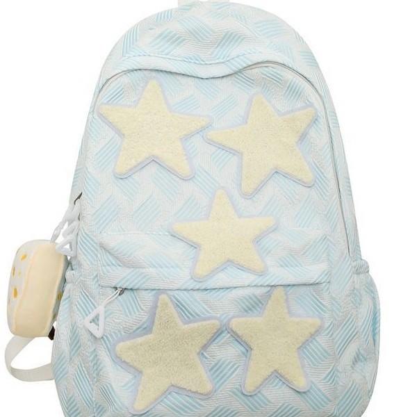 Schoolbag High Value Ins Niche Star Schoolbag Junior High School Girl High School College Student Backpack 1011 New Backpack