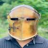 Barbuta Helmet   Medieval Knight Armor 18g Mild Steel Helmet  LARP Cosplay Halloween Costume Barbuta Visored Warrior Helmet