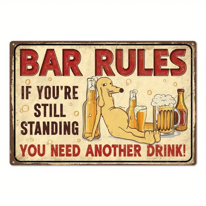 

Retro Metal Tin Sign Poster for Wall Art