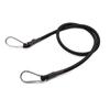 100cm 10mm Durchmesser Elastisches Seil Bungee-Seile Gummi Stark Stoßdämpfend Bungee-Seil Zurrgurt mit Karabinerhaken