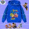 children's hooded sweatshirt with PAW Patrol cartoon print - boys' sport shirt, spring-autumn long-sleeved pullover, casual top