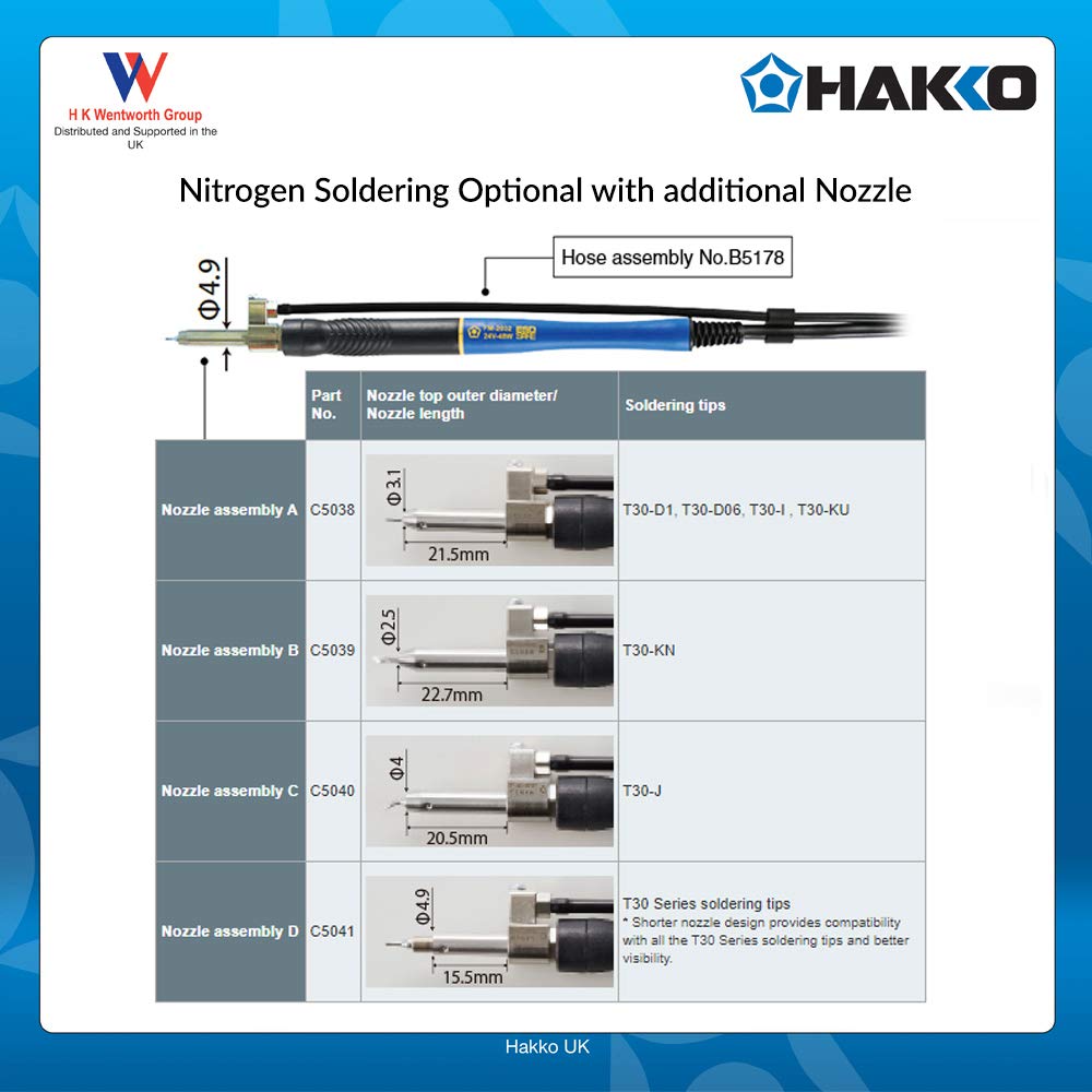 HAKKO Soldering Type T30I Tip/I