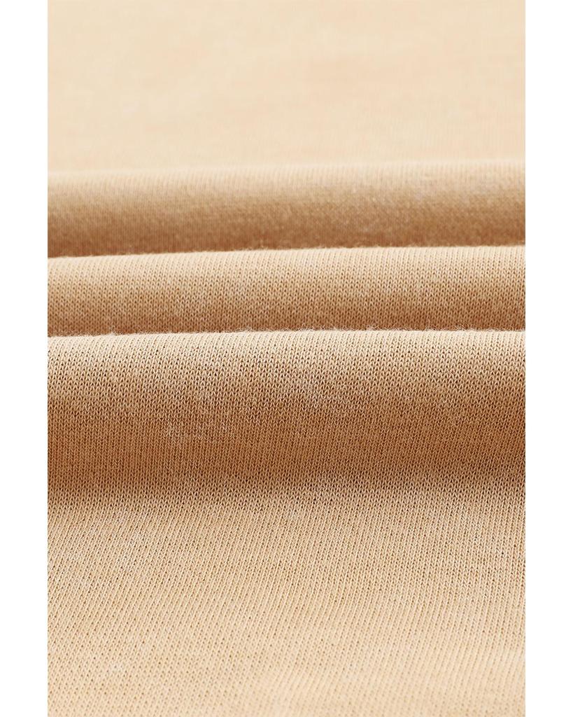 Azura Exchange Oversized Khaki Drop Shoulder Sweatshirt