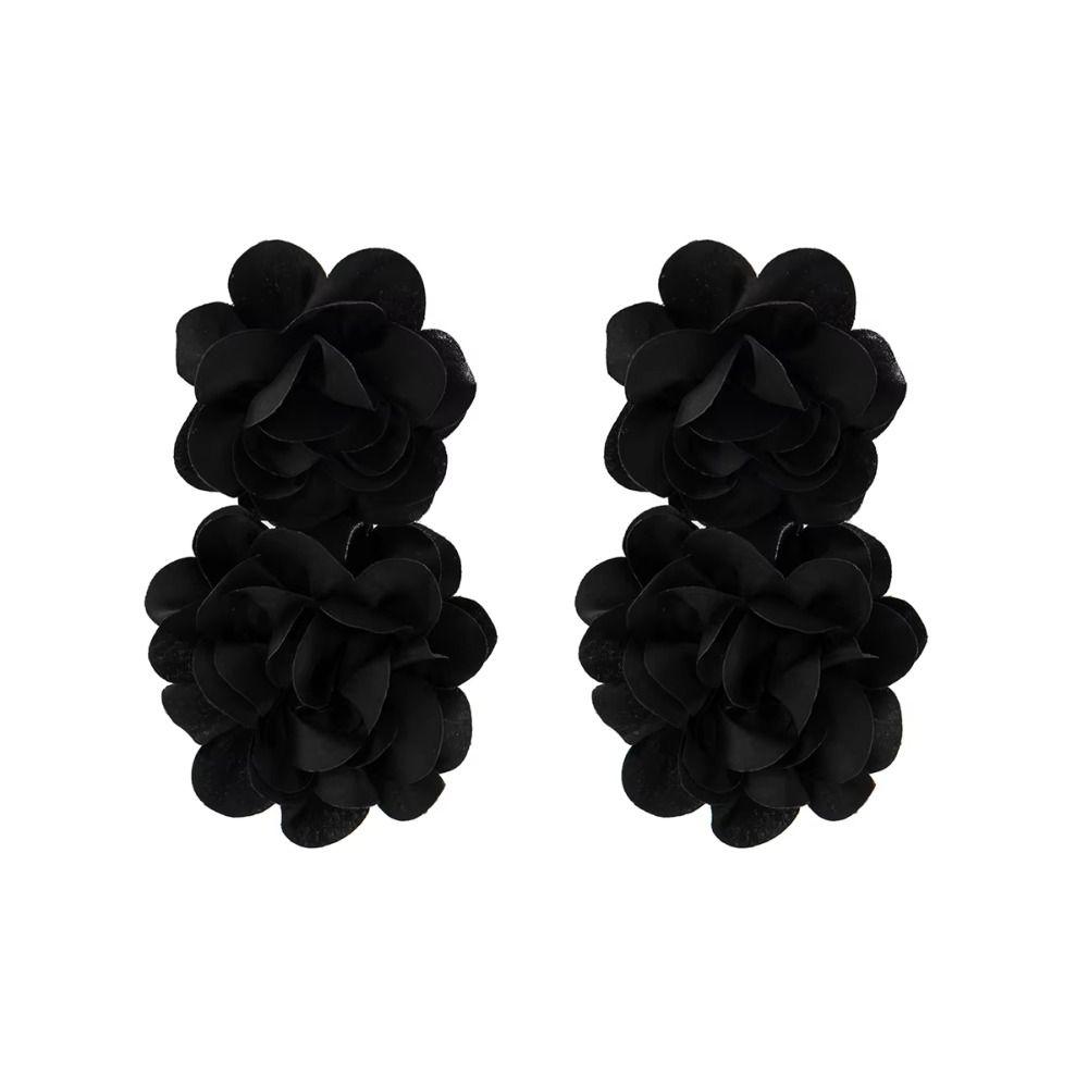 Korean Style Large Flower Earrings Exaggerated Bohemian Dangle Earring  Decoration
