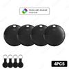 1/2/4PCS Google Find My Supported Android GPS Tracker,Works with Google Find Hub Device,Anti-Lost Locator for Key Bag Wallet Car